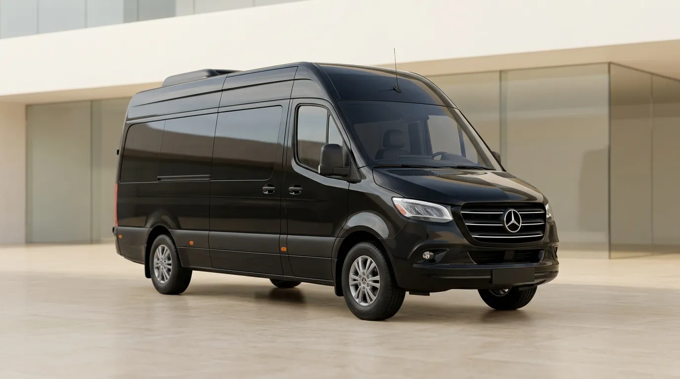 Black_Sprinter_van